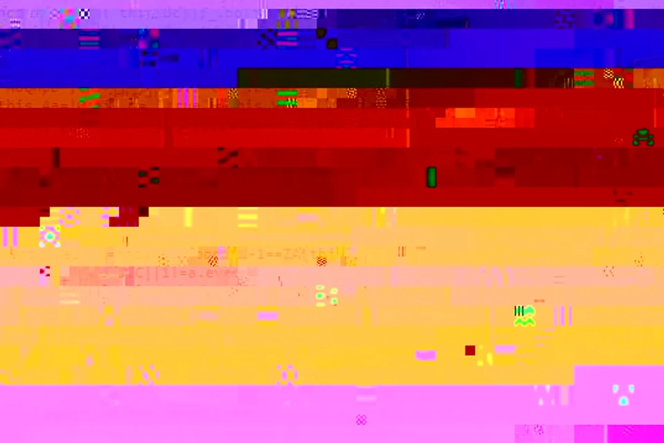 Corrupted Image by nesnad, selected as a documented reference for Weirdcore